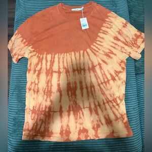 MNML Orange Tie-Dye Short Sleeve Tee